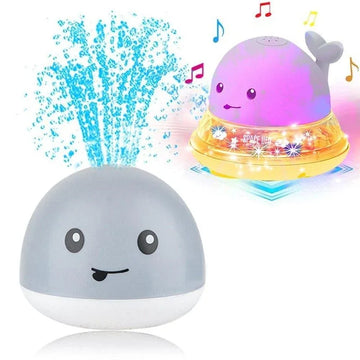 New Baby Bathroom Bath Electric Induction Whale Spray Small Toy - Dealnza