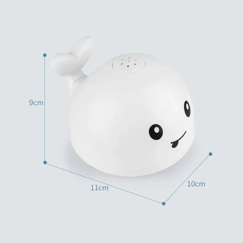 New Baby Bathroom Bath Electric Induction Whale Spray Small Toy - Dealnza