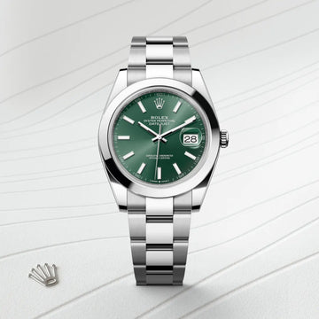 Datejust 41
Oyster, 41 mm, Oystersteel M126300-0019