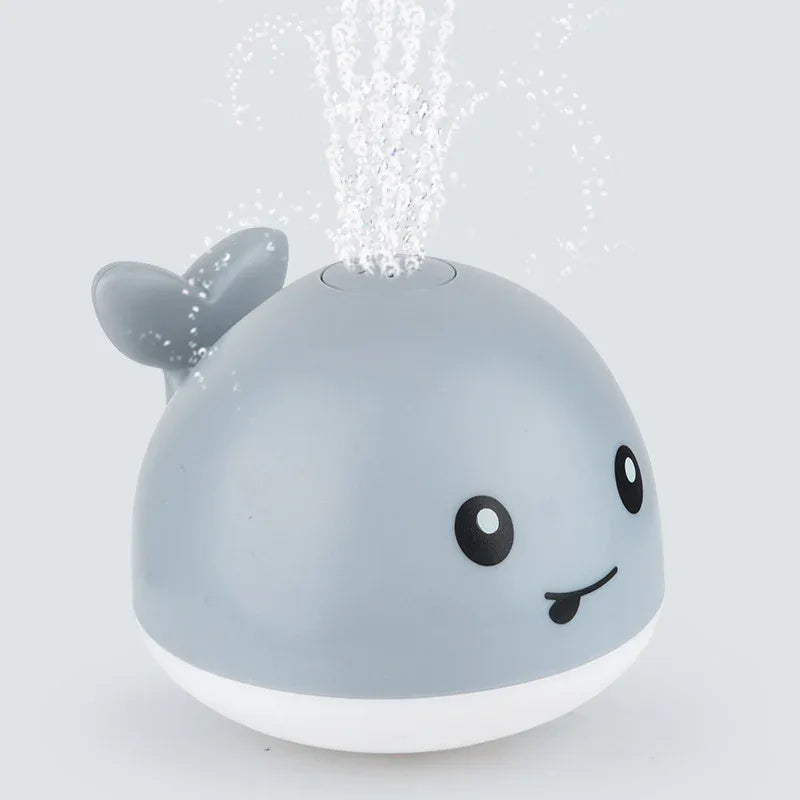 New Baby Bathroom Bath Electric Induction Whale Spray Small Toy - Dealnza
