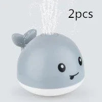 New Baby Bathroom Bath Electric Induction Whale Spray Small Toy - Dealnza