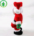 Christmas Decorations Electric Santa Toys Creative Twist Music Santa Claus Dolls - Dealnza