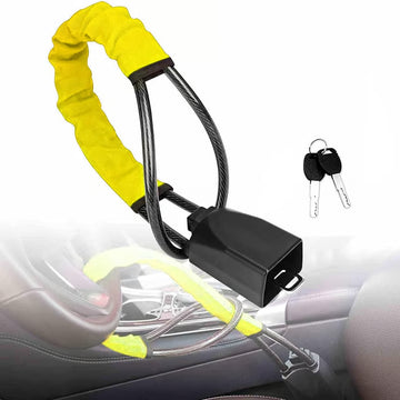 Car Steering Wheel Anti-theft, Lock Car Seat Belt