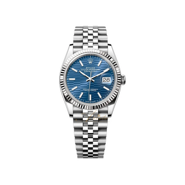 Datejust Jubilee bracelet Blue motif dial 126234
