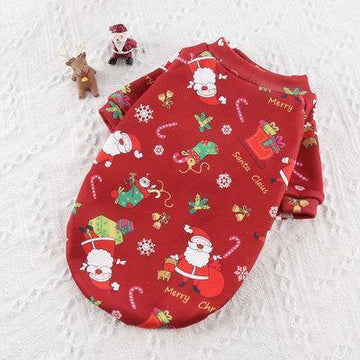 Pet Clothes Flannel Warm And Festive - Dealnza