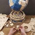 Robotime Globe Earth 567pcs 3D Wooden Puzzle Games Ocean Map Ball Assemble Model Toys Xms Gift for Children Boys Dropshipping - Dealnza