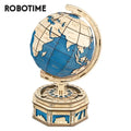 Robotime Globe Earth 567pcs 3D Wooden Puzzle Games Ocean Map Ball Assemble Model Toys Xms Gift for Children Boys Dropshipping - Dealnza